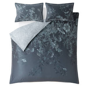 Timorous Beasties Tendril Spill Navy Duvet Cover Set